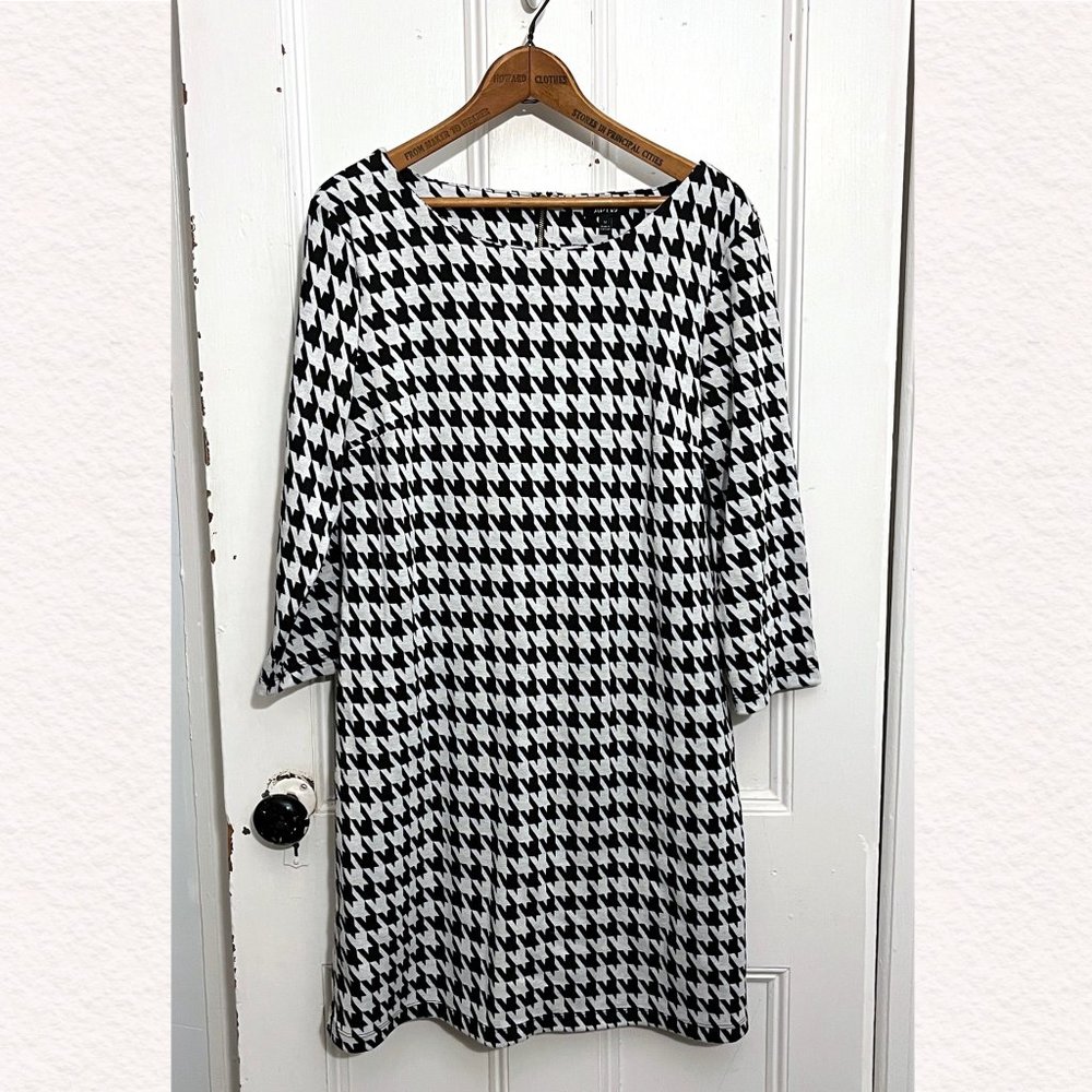 Apt. 9 Houndstooth Dress, size M